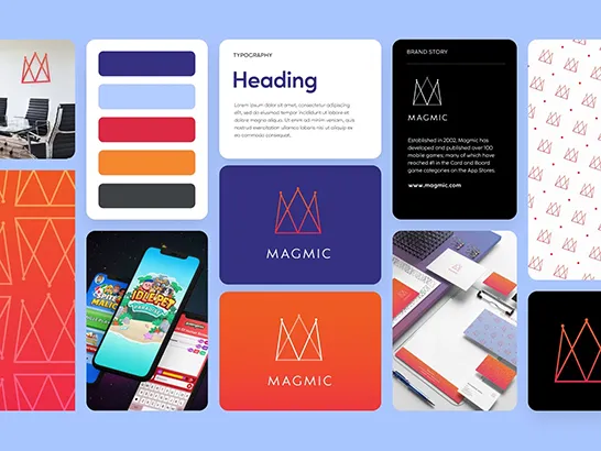 Brand design for Magmic