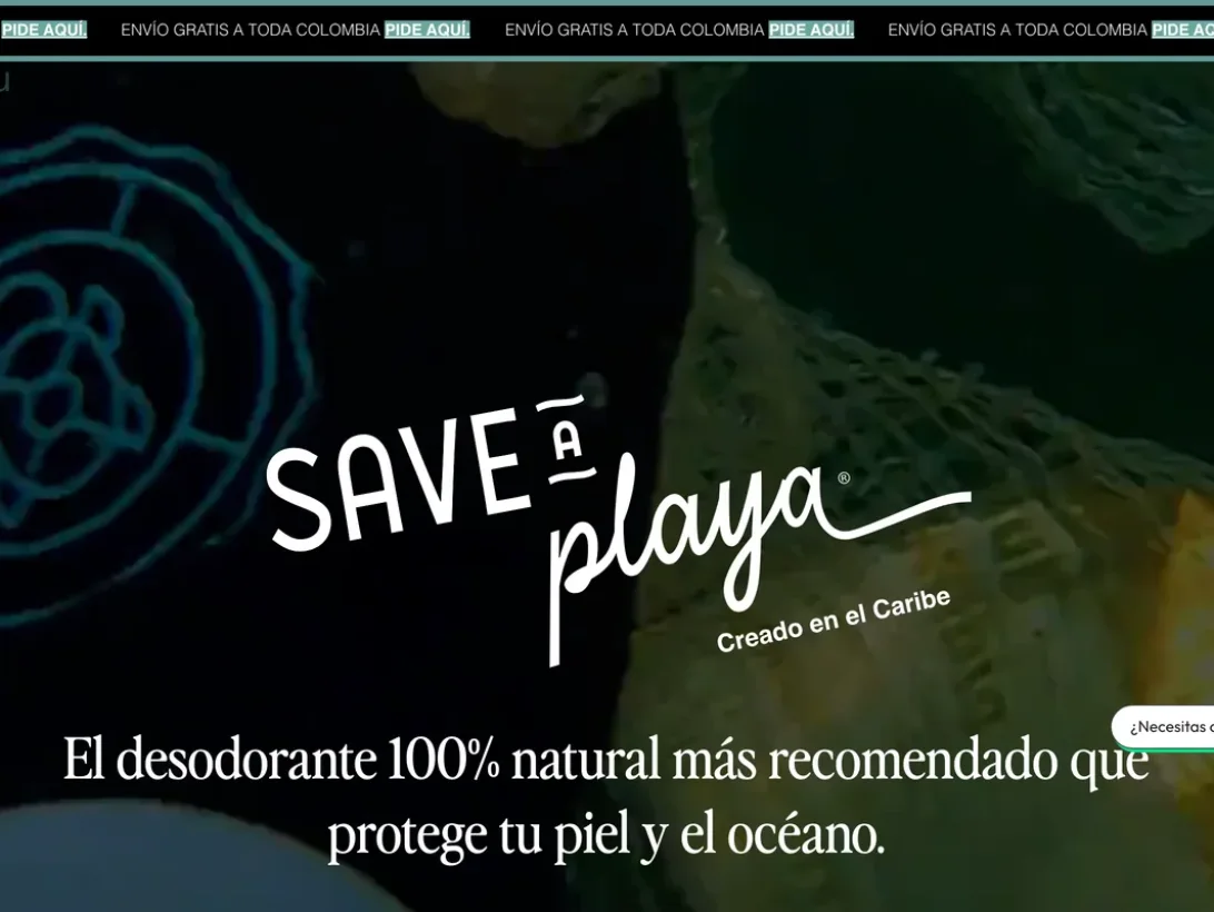 Save a Playa store home page